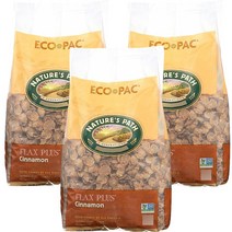 네이쳐스패스 플랙스 플러스 시나몬 시리얼 비건 저지방, 907g, 3개