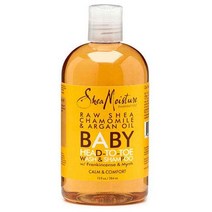 시어모이스처 로우 시어 카모마일 & 아르간 오일 키즈 워시 & 샴푸, 384ml, 1개