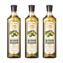 사조해표 올리브유 900mL 3개