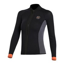 다이빙 웻슈트 드라이슈트 바다수영 서핑 DIVE & SAIL 남성 여성 3mm 네오프렌 잠수복 다이빙 자켓 긴, 01 Women_03 M
