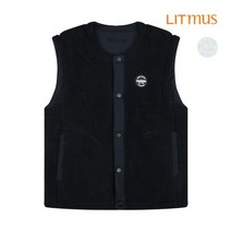 [리트머스] 공용 리버시블 덤블보아 베스트_LK4JU819