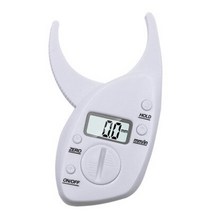 체지방측정기 체성분측정기 인바디 디지털 체지방 캘리퍼스 skinfold caliper lcd 디스플레이 체지방 캘리퍼스 폴드 분석기 측정 두께 캘리퍼스, 하얀