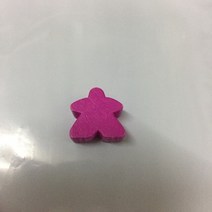 발목 스트레칭보드나무 휴머노이드 Meeples 폰 체스 조각 28 개 카카카손 보드 게임 액세서리용 14 색 표, 04 Rose Red