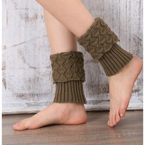 니트 발목 토시 3color 레그워머 방한 겨울 발토시 방한대 다리 발목워머