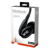 Westone W10 블루투스 케이블 싱글 드라이버 트루핏 이어폰 3 버튼 MFi 케이블 마이크 포함