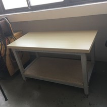 선반 작업대 작업장 포장 테이블 나무 상판 중장비, 200x80x75