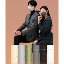 KF94 크린조이 와이드핏 새부리형 황사방역 마스크 성인용(중형) M 5매입 베이지 연그레이 카키 진그레이 블랙 화이트 편안한, 1팩