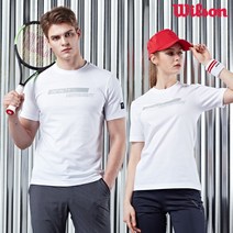 [윌슨] 반팔 라운드티셔츠 5271U WHITE (남녀공용)
