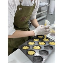 마들렌 반죽(생지) 홈베이킹 디저트 키트 400g(12개) + 글레이즈드, 초코, 800g