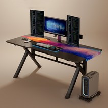 밀스턴 철제 게이밍 컴퓨터책상 MDK001