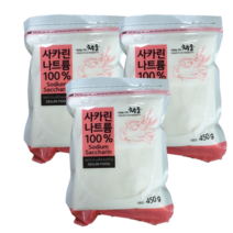 대진식품 사카린 나트륨100% 450g X 3봉 분말