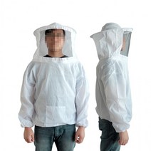 kimspp 면 양봉 옷 작업복 벌망옷 벌초 해충 방충복 모기장옷 안전복, 단품