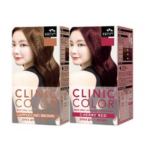 꽃을든남자 크리닉 칼라 염색약, N7 커피브라운 2개
