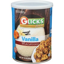 GLICKS 마카롱 바닐라 10온스