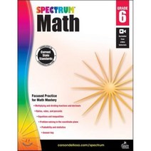 Spectrum Math Grade 6, CARSONDELLOSA