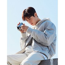 [지오다노] 073521 남성 NEW 블루종 패딩 바머 자켓 01073521