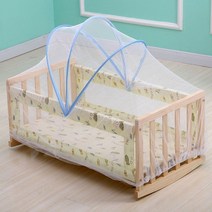 모기장텐트 유아용 접이식 아기 요람 침대 메쉬 모기장 범용 여름 아치형 휴대용 그물, 01 90x50cm-403