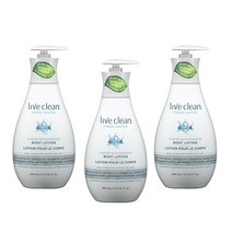 리브클린 하이드레이팅 바디 로션 프레시 워터, 3개, 500ml