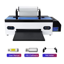 OYfame A3 DTF 전사 프린터 엡손 R1390 인쇄 롤 피더가 있는 필름 티셔츠, 01 DTF Printer Bundle 1