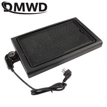 연기없는 연기먹는 안방 반반전기그릴 꼬치 바베큐 야외 가정용 전기 무연 바베큐 그릴 가정용 야외 캠핑, 02 Black