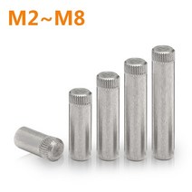 브릿지핀 널링 핀 10/20pcs 304 스테인리스 스틸 원통형 샤프트 장난감 연결 잠금 M2.5 M3M4M5M6M8 힌지, 07 M8 (5pcs)_07 25mm