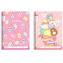 초등 1학년 2학년 초등학생 제본 미니 넓은칸 알림장 2개 남아용 / 여아용, 여아 랜덤