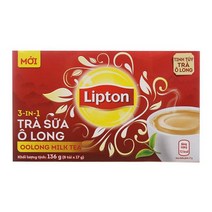 Lipton Tra sua O long 립톤 우롱 밀크티, 6개, 136g