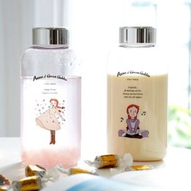 예쁜 빨강머리앤 보틀 친환경 바이오 에고젠 소재 물병 500ml, 꽃바람