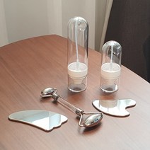 괄사 롤러 스테인리스 마사지기 페이스, 페이스롤러