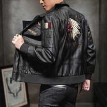 겨울 남자 기모 인조 가죽 점퍼 인디안 라이더자켓 lksyaor5