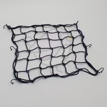 오토바이 그물망 50X50 블랙 오토바이짐칸망 그물망고무줄 고급형그물망, 1개