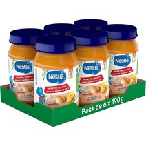 스페인 네슬레 Nestle Verduritas con Pavo 칠면조 야채​ 아기 이유식 6개입x190g, 4팩
