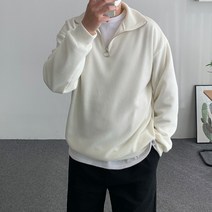 남자 카라 반집업 니트 티셔츠 6color