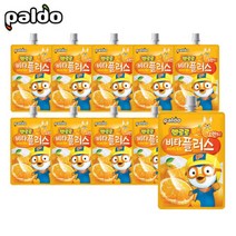 뽀로로 비타플러스 오렌지 100ml 10팩