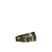 [해외]돌체앤가바나남자명품벨트70008426 Dolce Gabbana DG Camouflage And Black Reversible Leather Belt