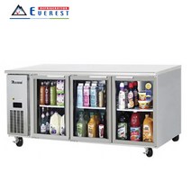 부성 B180CG-3RRRS-E 유리도어 테이블냉장고, B180CG-3RRRS-E (냉장)