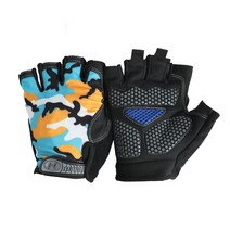 대경몰 스판 메쉬 남성 반장갑 빅사이즈 반장갑 등산 낚시 장갑 스포츠 자전거 레져장갑, 스판메쉬-오렌지