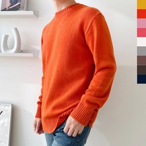 CHE 1011M 남자램스울라운드니트