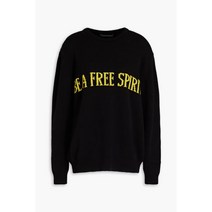 ALBERTA FERRETTI 알베르타 페레티 Intarsia-knit 캐시미어 and wool-blend 스웨터133219
