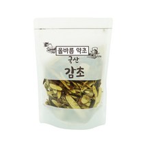 [대전감초판매] 올바름 약초 국산 감초 1개 300g