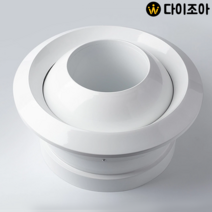 360도 에어컨 공기 제트 노즐 디퓨저(큰눈) 조절기