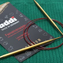 굿울 아디레이스 줄바늘(80cm) 뜨개 부자재, 4.5mm