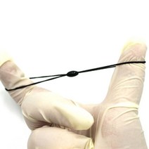 탄성좋은 고리용 고무줄 8자 10P 핸드 폰줄 열쇠걸이