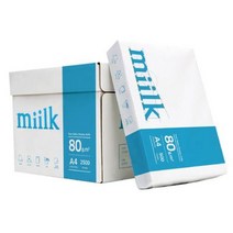 한국제지 밀크 복사용지A4(80g 500매x5권)
