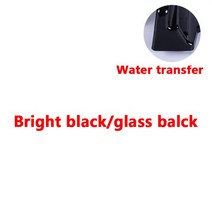 소나타 바디 키트 스포일러 2016-2018 용 현대 ABS 리어 립 프론트 범퍼 디퓨저 프로텍터, 02 glass balck