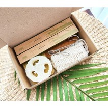 제로웨이스트 친환경 키트 돌잔치 답례품 홍보물품 선물 납품 관공서 제로웨이스트 키트 친환경 수세미, 로고 및 문구 삽입, 1세트