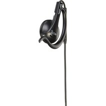 일본직발송 2. アイコム(ICOM) 아이콤 귀걸이형 이어폰 블랙 3.5Φ L형 SP-29L B004B8RU2S, One Size, One Color