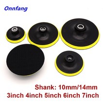 3 39 - 739 인치 m10/M14 연마 디스크 흡입 컵 전기 그라인더 광택에 대한 자체 접착 스티커 사포 빨판, 03 5 inch  M10 Shank