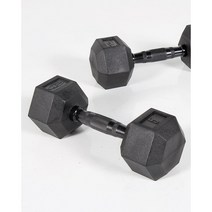 바디엑스 [낱개] 육각아령 고무덤벨 3kg 블랙그립 네츄럴고무재질, 단품없음, 선택완료