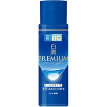 ROHTO 로토제약 하다라보시로쥰 백윤 프리미엄 침투 미백 스킨 촉촉 타입 170ml, 단일